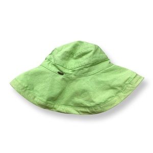 Handcrafted Bucket Hat by Scala in Bright Green